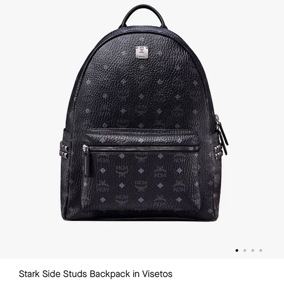 MCM
Stark Logo Monogram Backpack (BLACK Large) - Picture 1 of 4